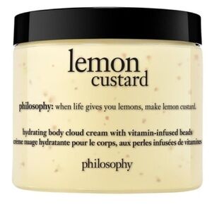 Philosophy Lemon Custard Hydrating Body Cloud Cream JUMBO SIZE 16 Oz. NEW SEALED